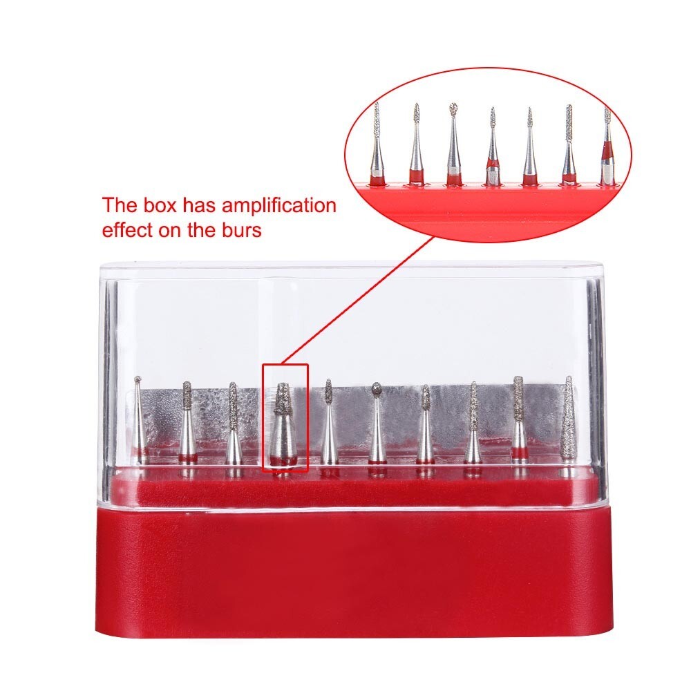 Dental FG Diamond Burs Composite/Polishing For High Speed Handpiece AZDENT