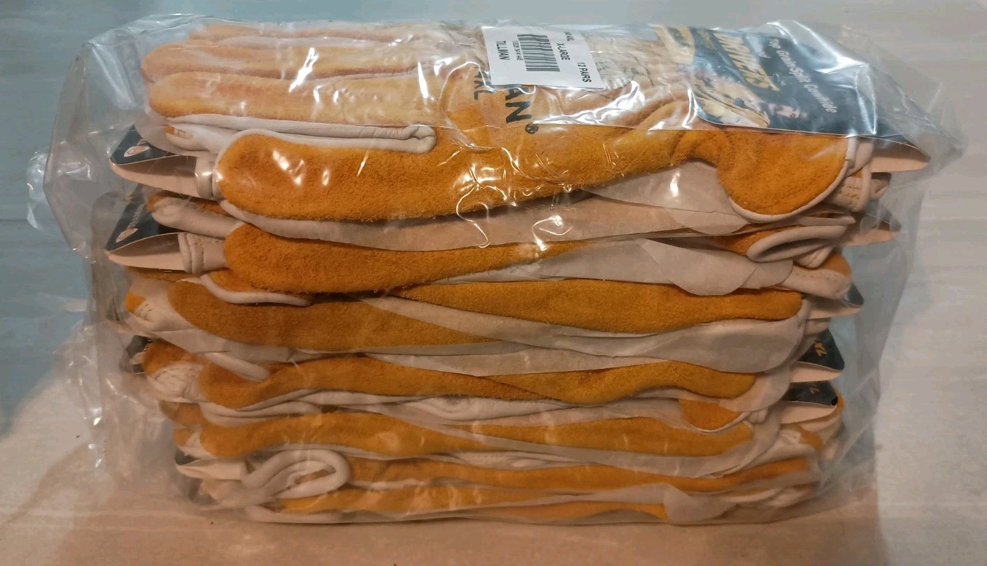 Tillman Top Grain/Split Cowhide Unlined Driver’s Gloves Size XL Pack Of 12