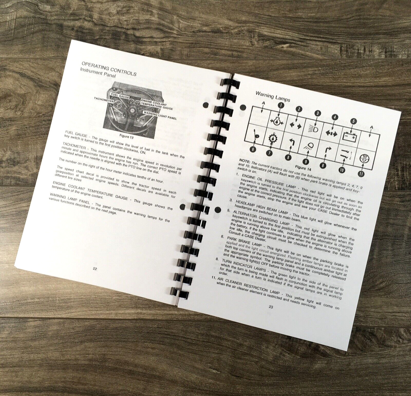 Case IH 385 Tractor Operators Manual Owners Book Maintenance Adjustments More