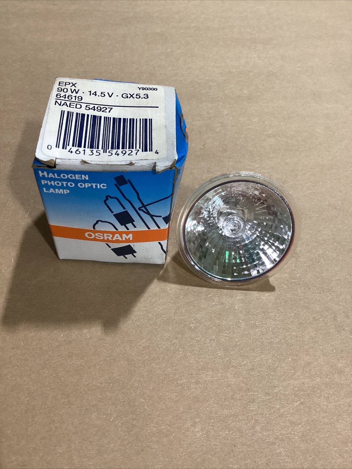 OSRAM Halogen Photo Optic Lamp EPX 90W 14.5V J928 #651I116