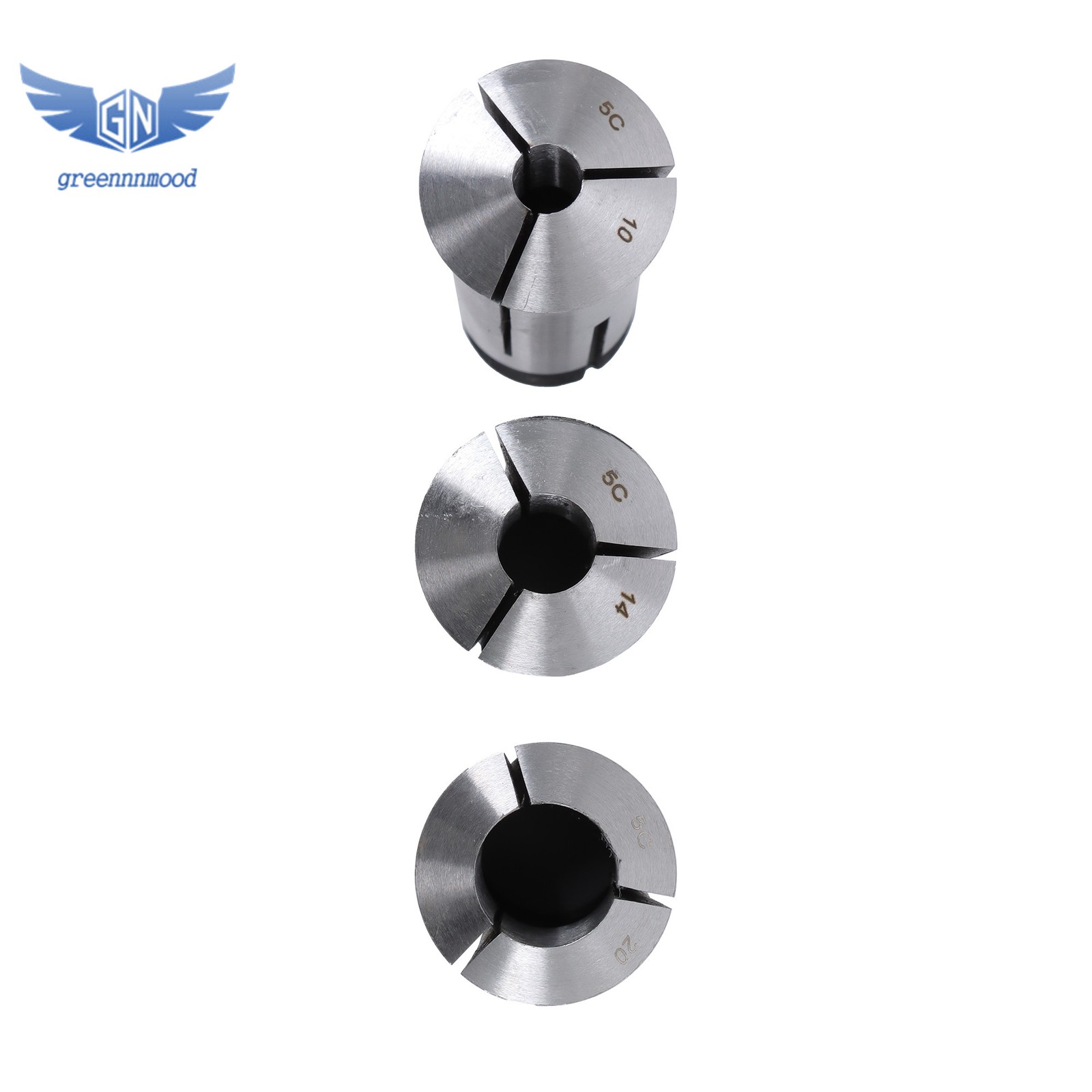 28 Pcs Precision Metric 5-C Collet Set with Rack 1mm TO 28mm 5C