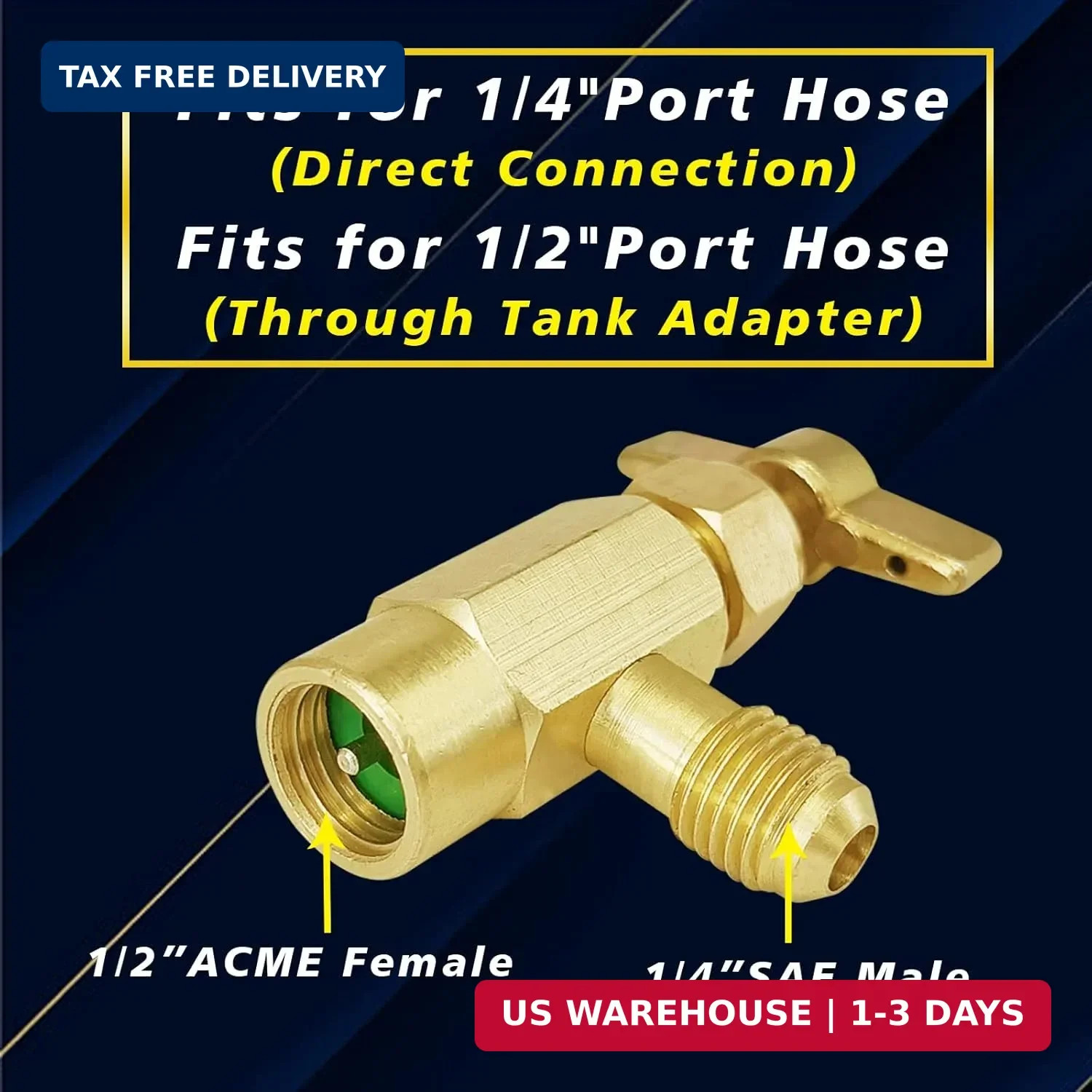 Boltigen R134A Can Tap, R134A Self-Sealing and Puncture Style Refrigerant Can Ta