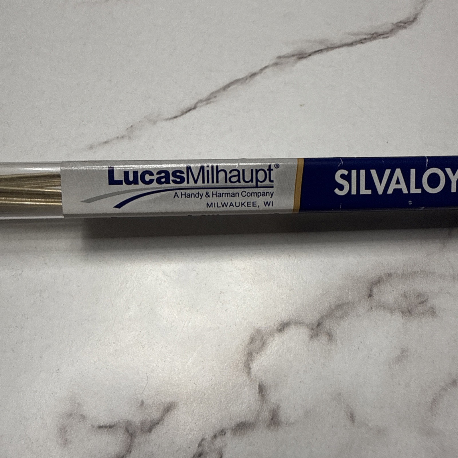 Lucas Milhaupt Silvaloy 505 8 Flux Cored Rods Solder Sticks 99076