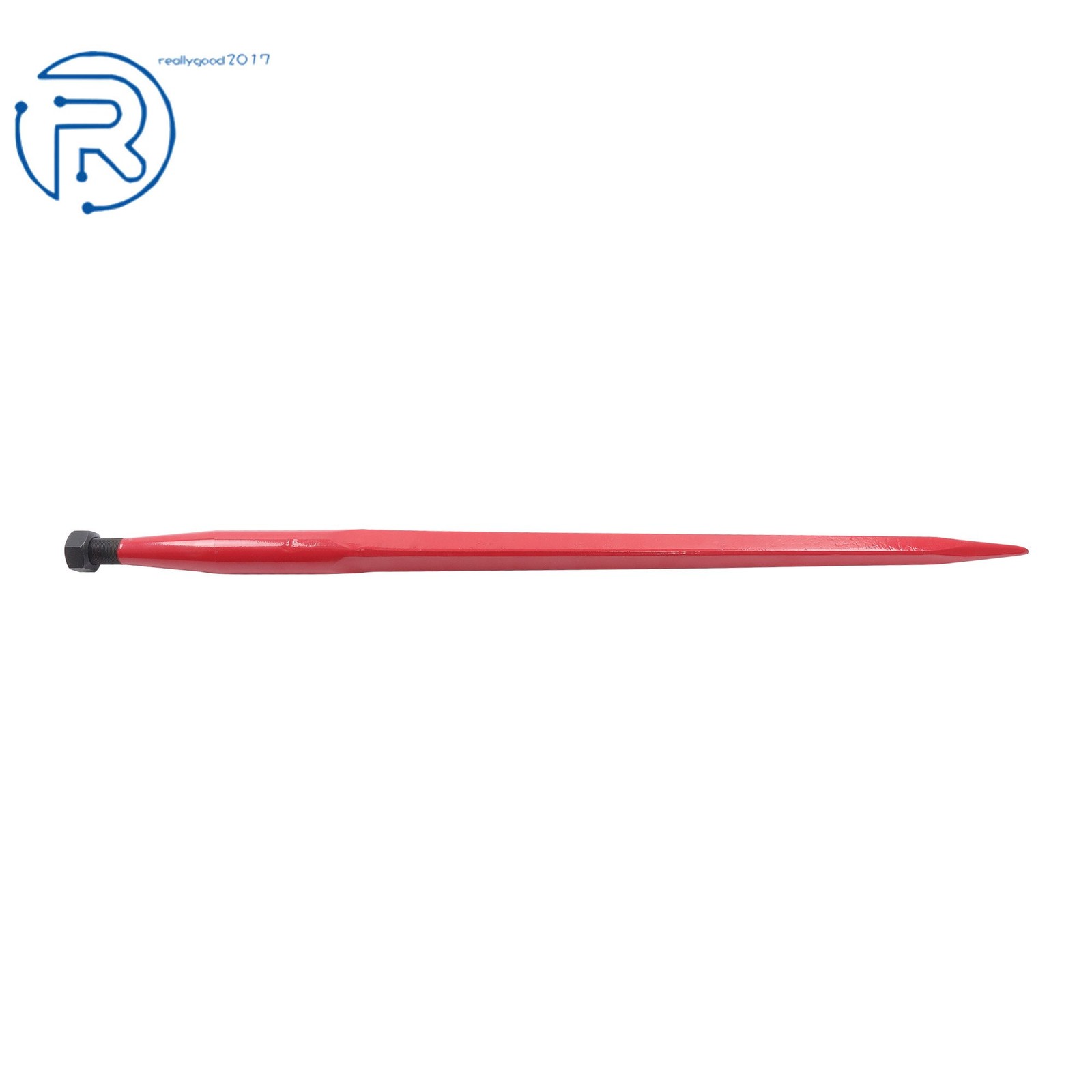 39 Inch Hay Spear 1600lbs Capacity Bale Spear Fits For Skid Steer Loader Tractor