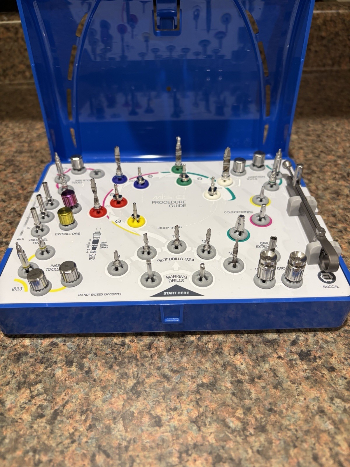 MIS Implants – C1 Dental Implant Surgical Kit – Conical Connection
