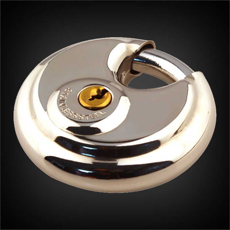 Keyed Alike Lot of 10 DISC PADLOCK 70mm Stainless Steel Storage Trailer Lock