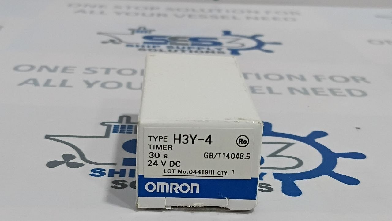 Omron H3Y-4 Timer Range 0-30sec 24VDC (Unused New)