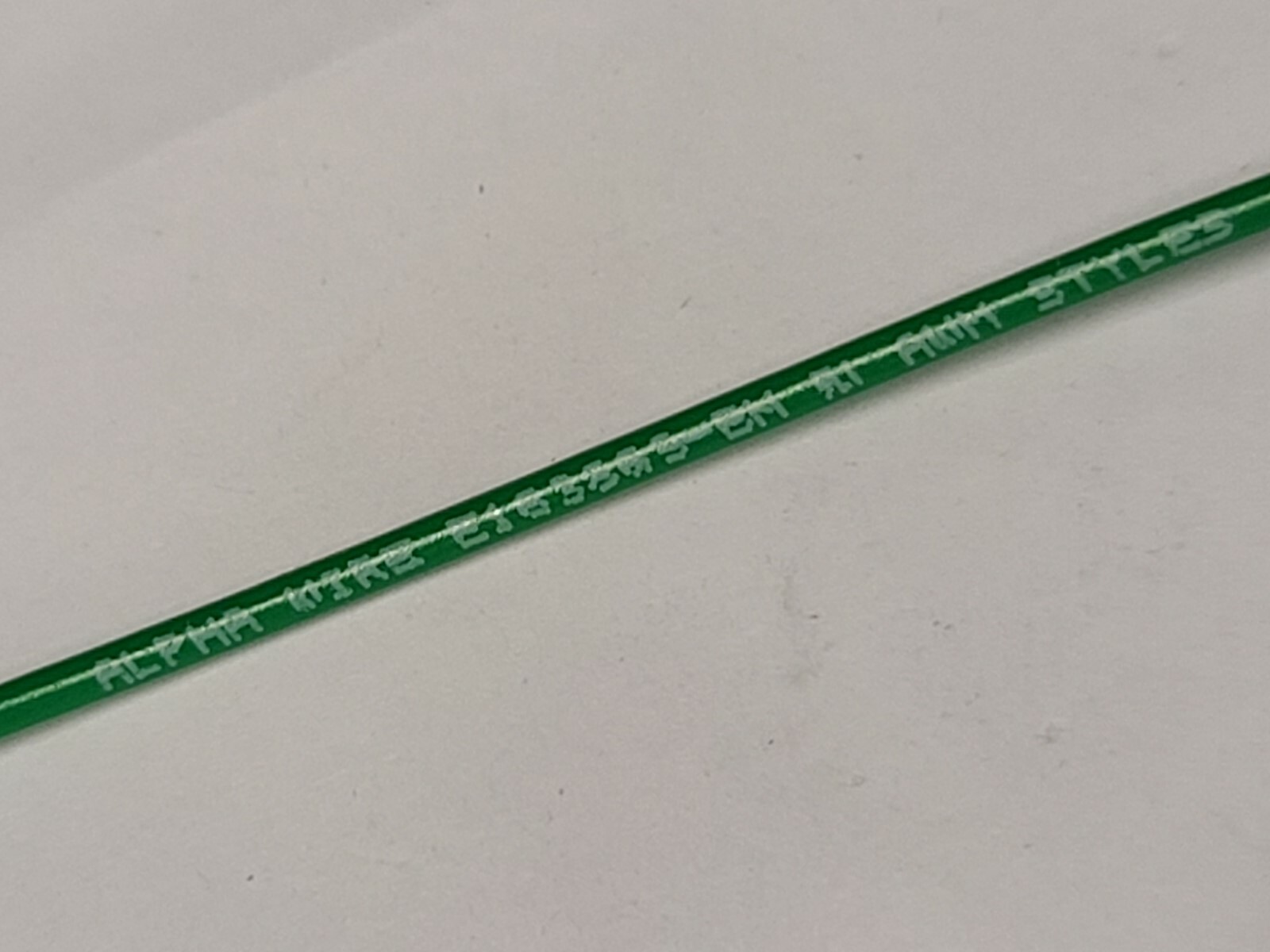 Alpha Wire 3053 #20awg Tinned Copper UL1569/1007 Hook-Up Wire 300V Green /50ft
