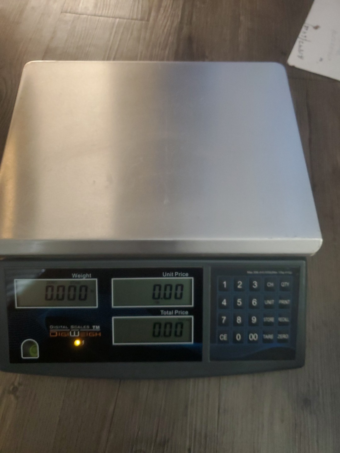 Price Computing / Digital Retail Scale 30PC NTEP (Legal for trade) 30LB