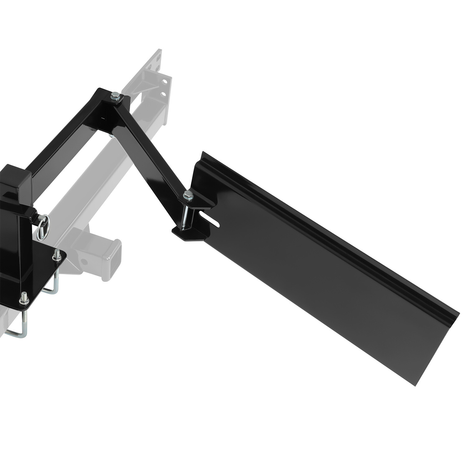 Quick Products Steel Bumper-Mounted Swing Arm Assembly For Grilling Tailgating
