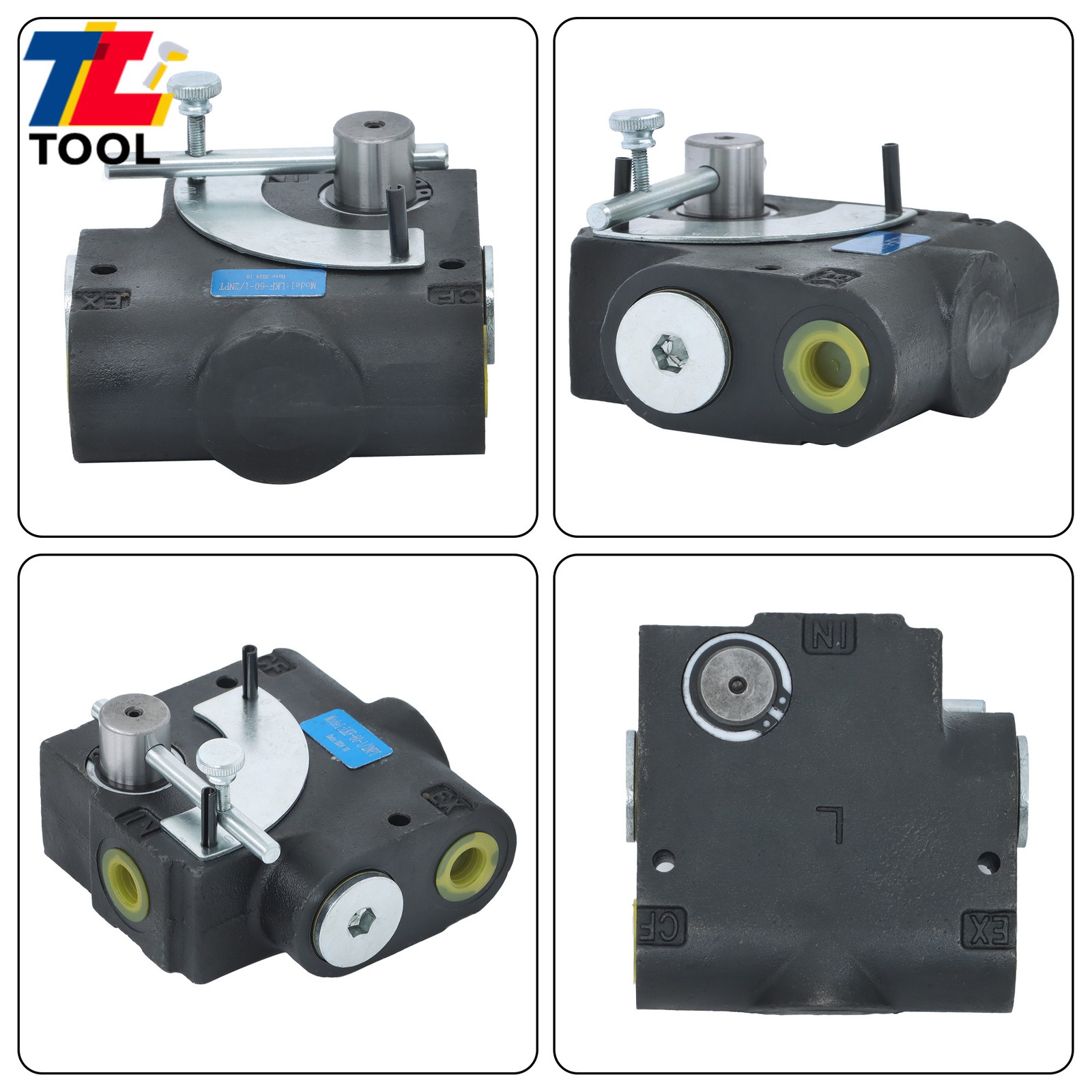 0-30 GPM Hydraulic Adjustable Variable Flow Control Valve 1/2”NPT FC51