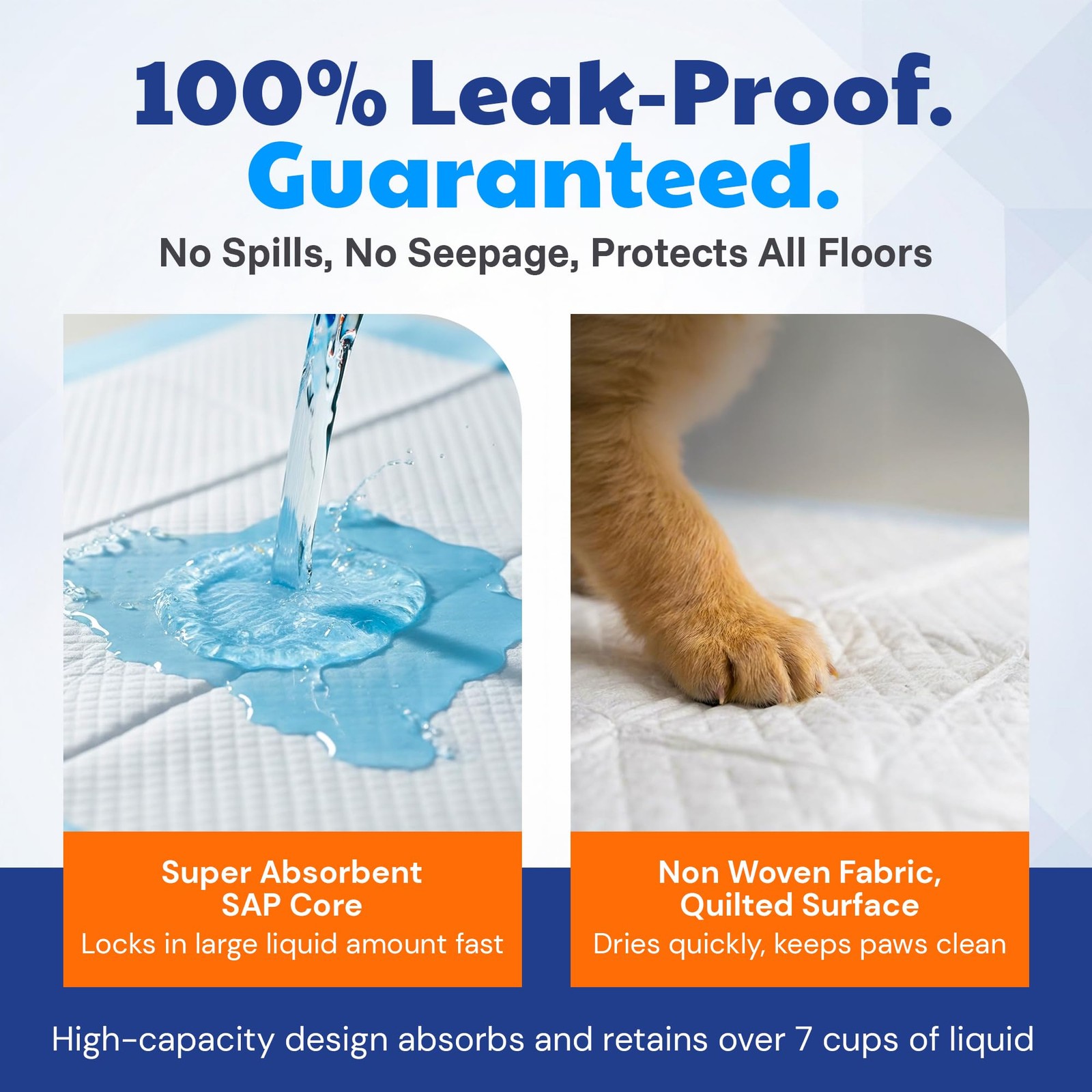 American Kennel Club XL Scented Puppy Training Pads 28×30 50 Count Absorbent