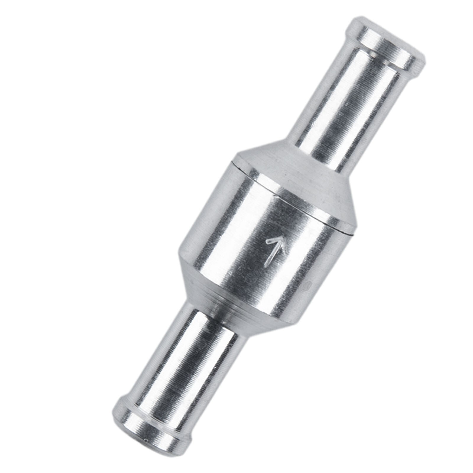 2x 8mm Inline One-way Non-return Check Valve Auminium Fuel Water Gas Air Vacuum