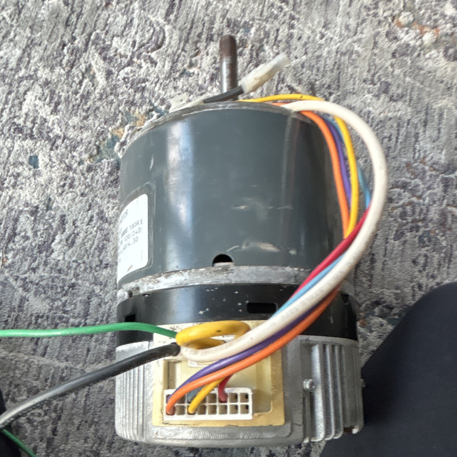 GE ECM 2.5 1/2HP 120/240V 1-Phase 7A Central Furnace Blower Motor 5SME39HL0303