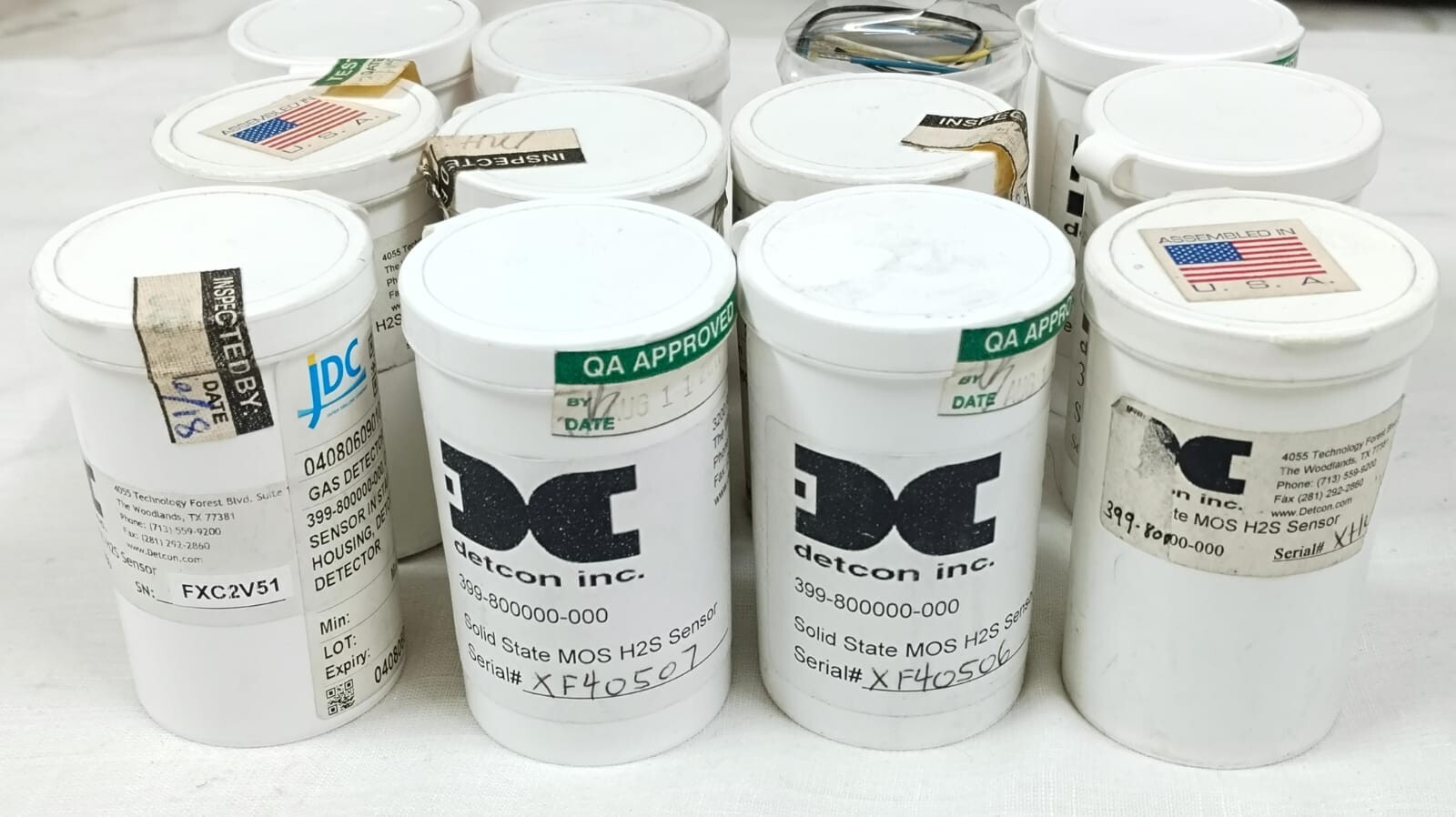 DETCON SOLID STATE MOS H2S SENSOR 399-800000-000