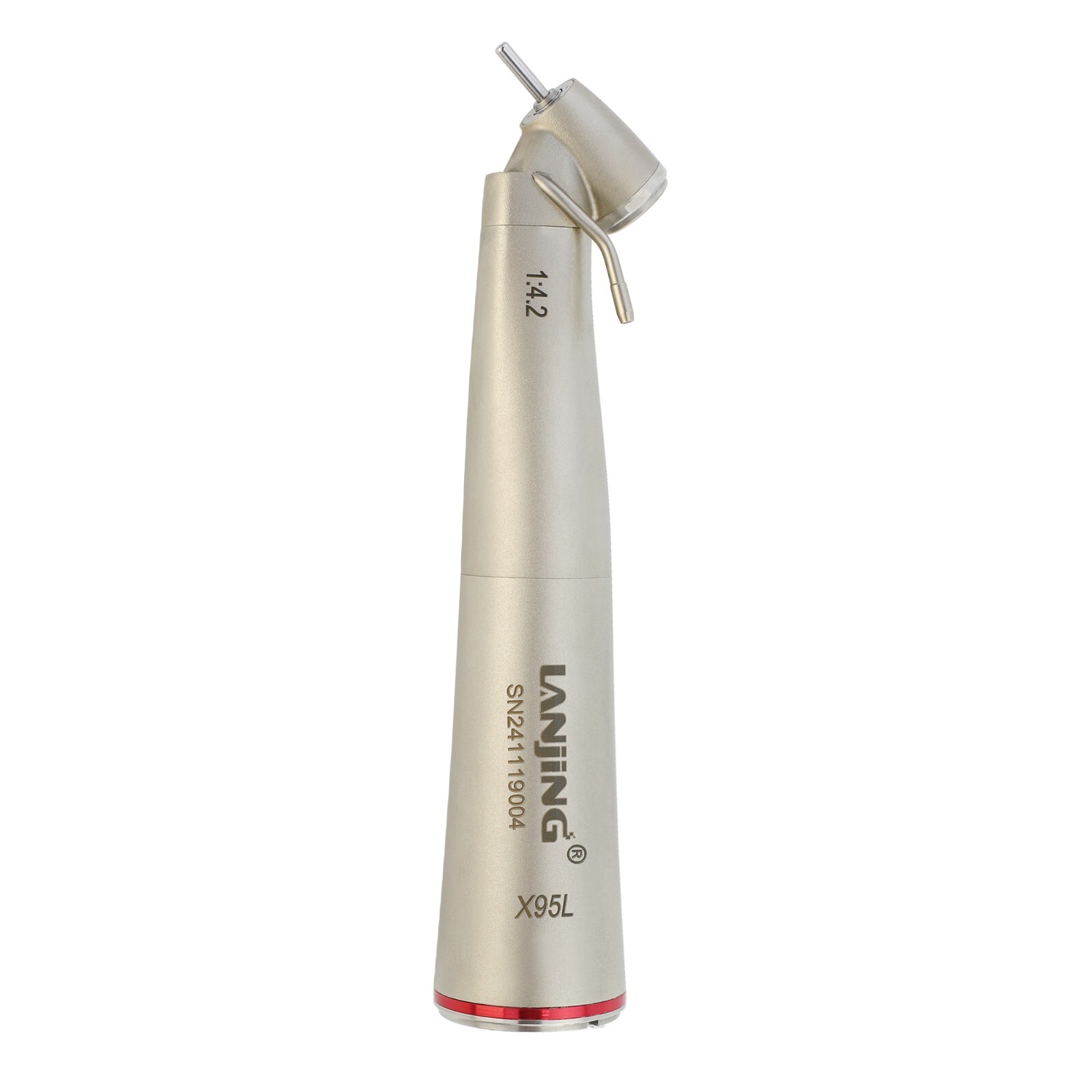 Dental Electric Handpiece High Speed 1:5 Contra Angle 1:4.2 45° Angled Surgical