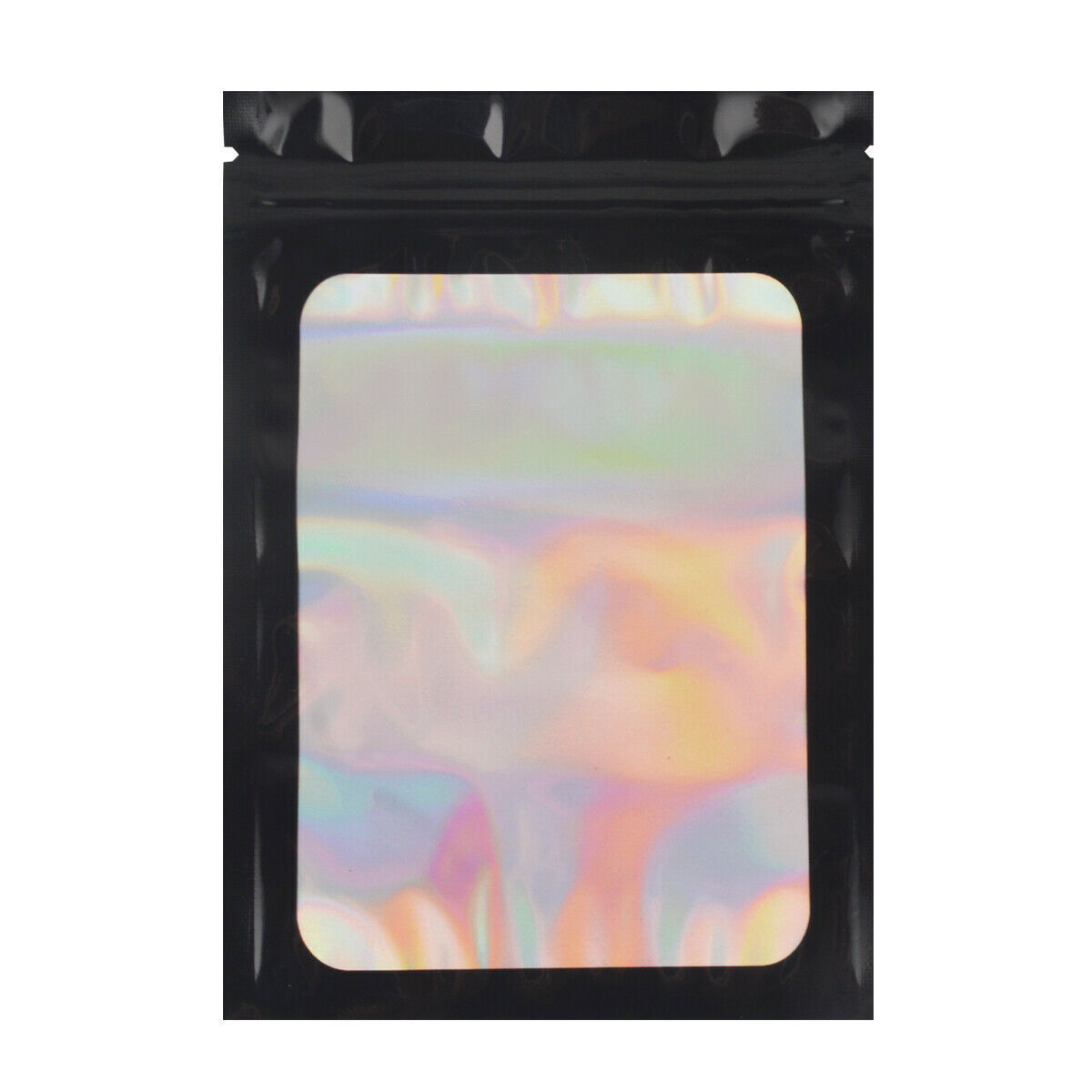 Holographic Mylar Bags Smell Proof Food Storage Zip Seal Foil Pouch Candy Bag