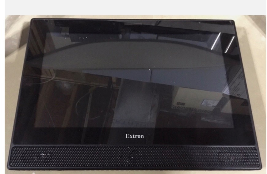 Extron TLP Pro 1022M 10” Wall Touch Panel Black 60-1602-02 Screen Bracket Mount