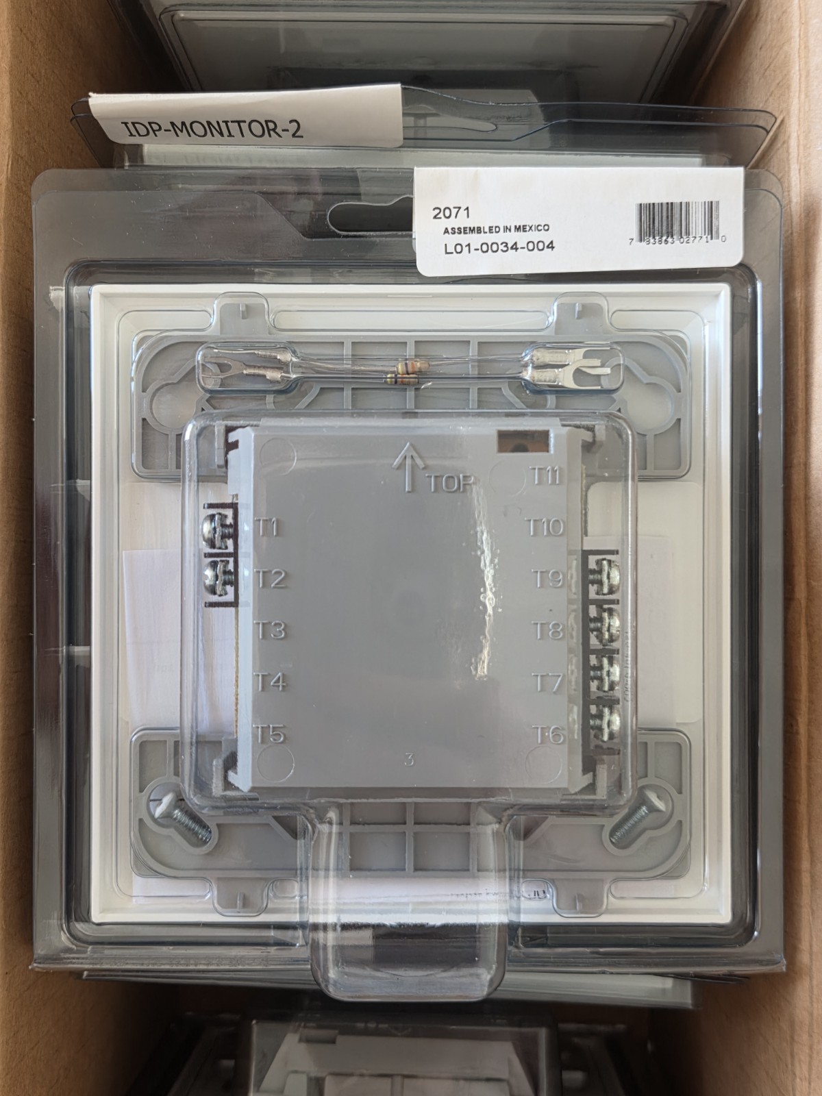 FARENHYT IDP-MONITOR-2 DUAL MONITOR MODULE – «WHITE» – BRAND NEW – 10 AVAILABLE