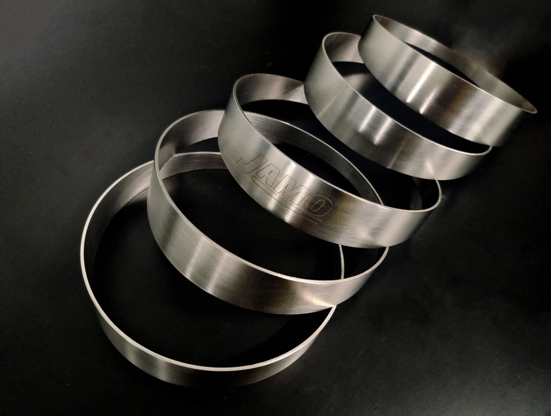 1.875″ 304SS 45° Pie Cuts 5 x 9° Pieces 1.0 Diameter