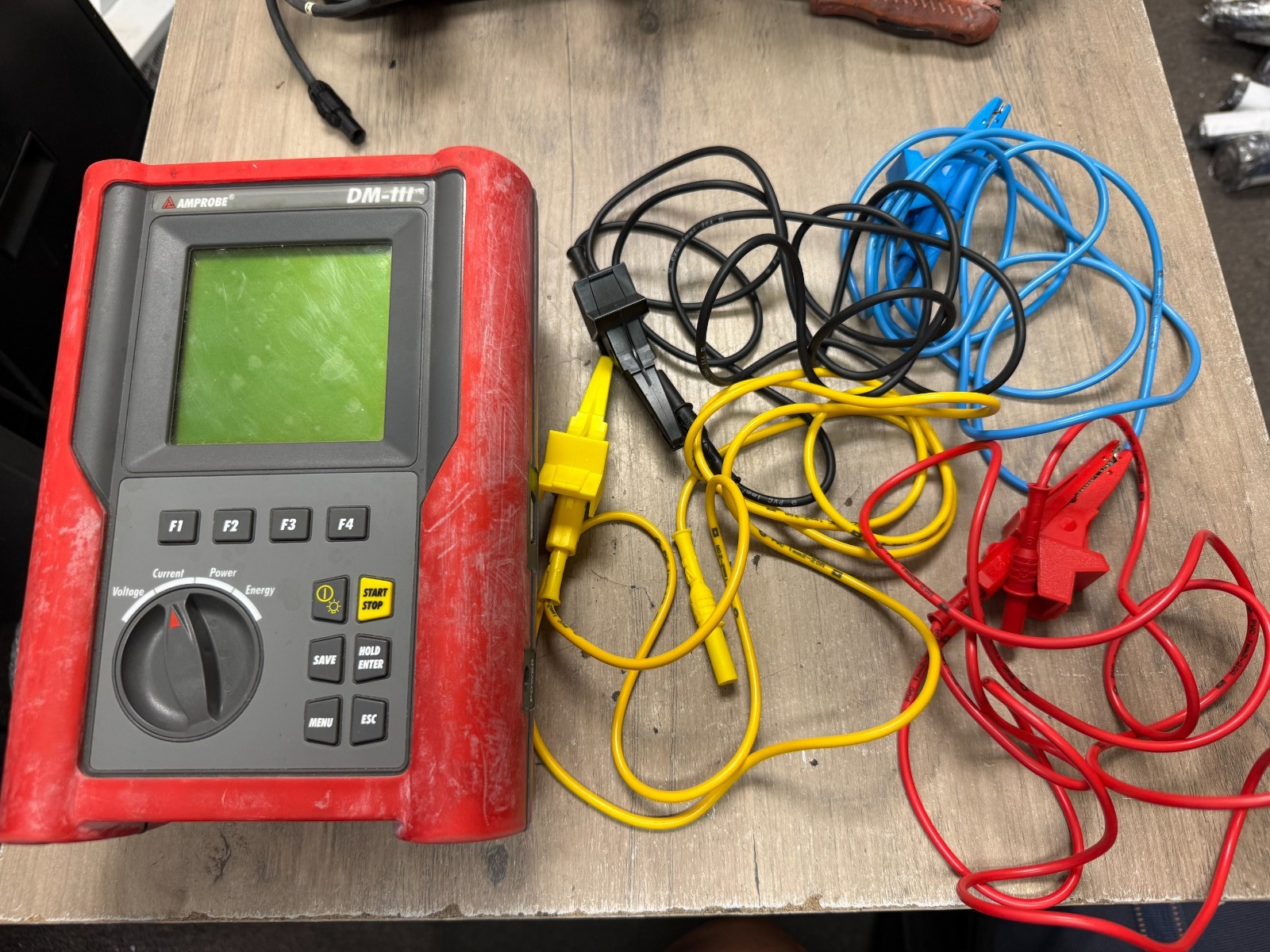 Amprobe DM-III MultiTest Flex Power Datalogger UNIT ONLY WITH CLAMPS