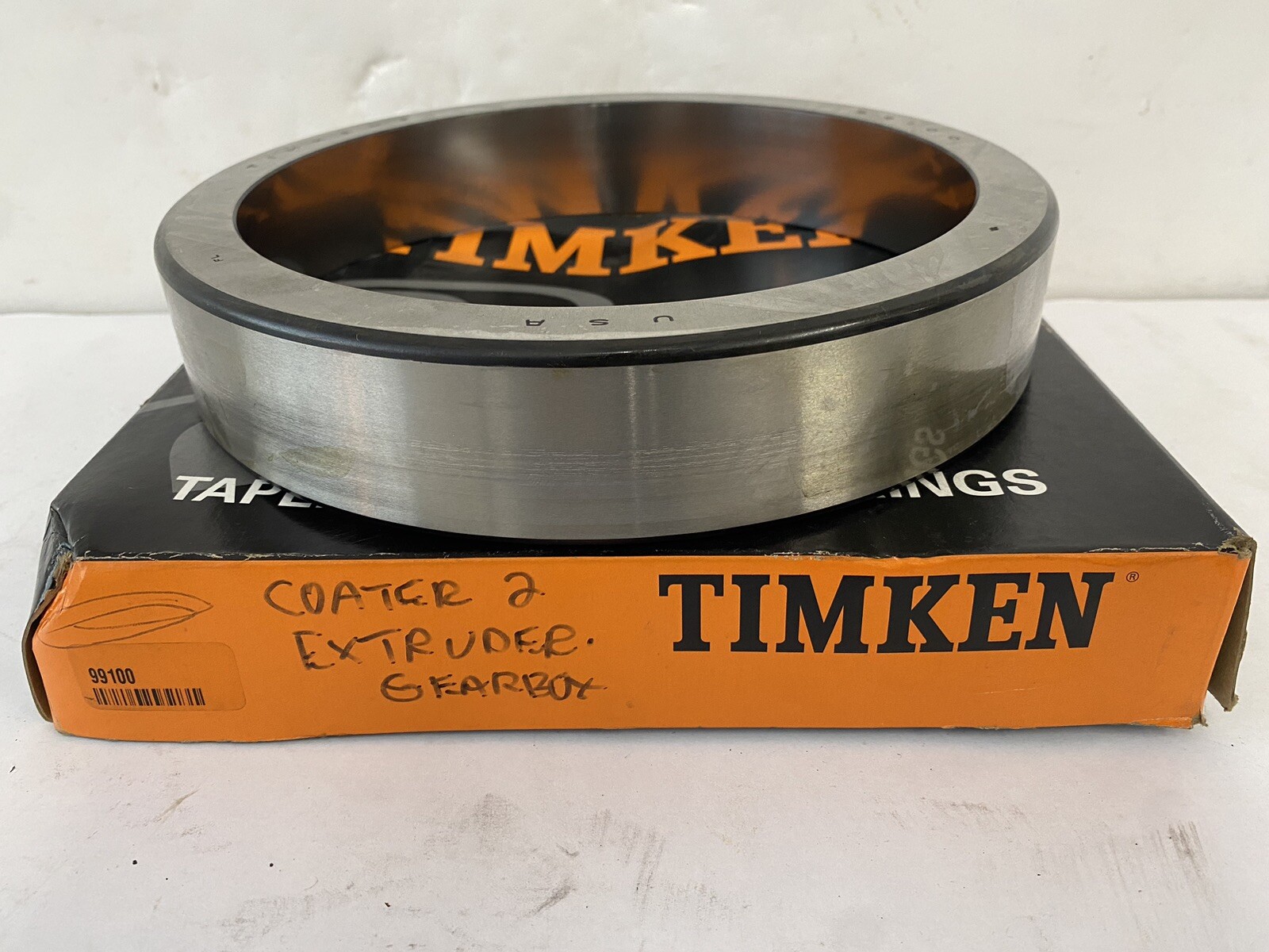 Timken 99100 Tapered Roller Bearing Cup 10 in OD 1.875 in Width With Box