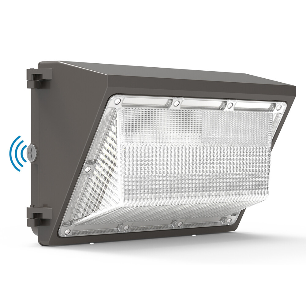 LED Wall Pack Light 120W Commercial Industrial Outdoor Security Fixture 5000K