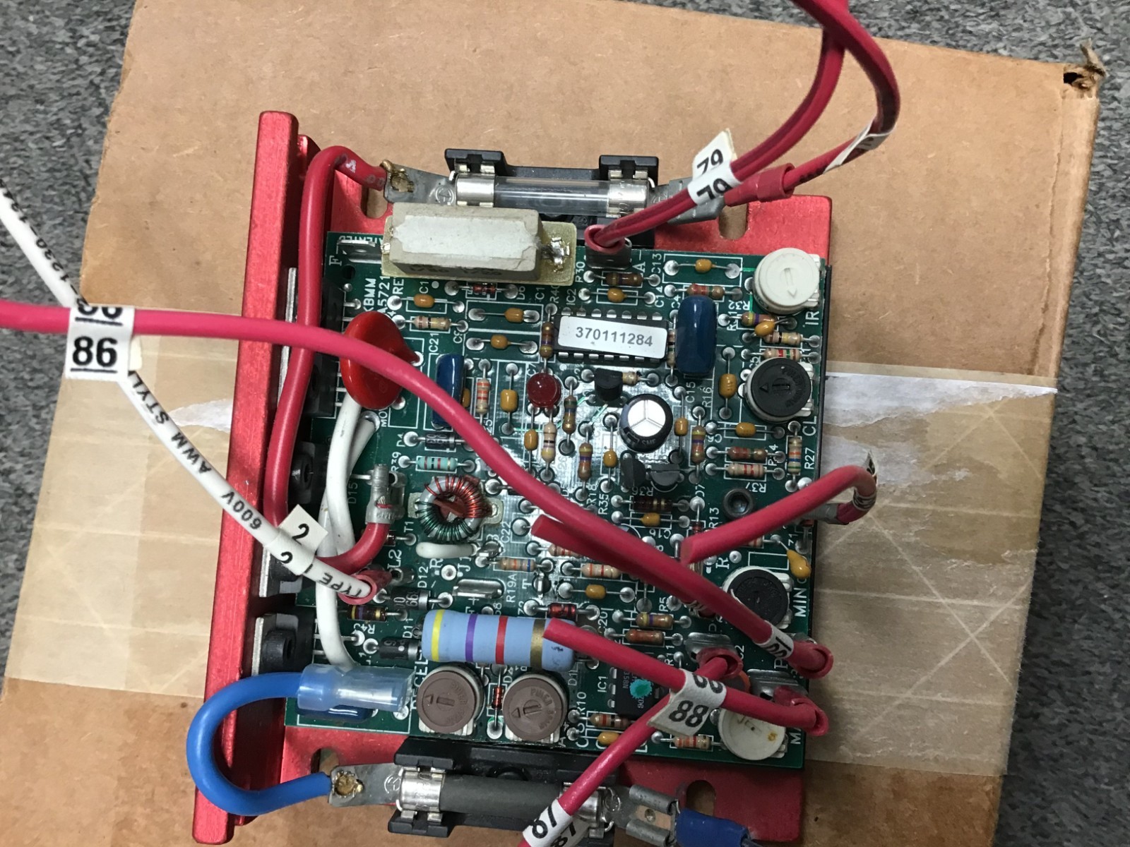 BC141 / PCB BOARD, CN3000A20, DC MOTOR SPEED CONTROL, 115VAC, 50-60HZ / BALDOR