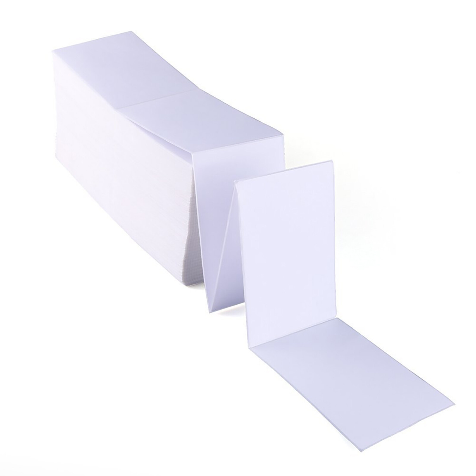 4000 – 4×6 Fanfold Direct Thermal Shipping Labels for Zebra & Rollo Printers USA