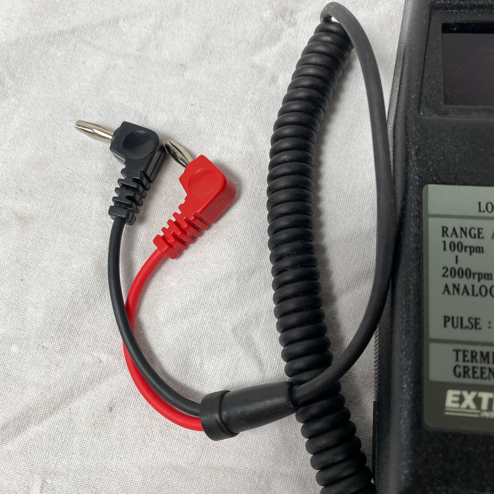 EXTECH Instruments Tachometer Adapter 100rpm – 2000rpm 1000rpm – 20000rpm TESTED