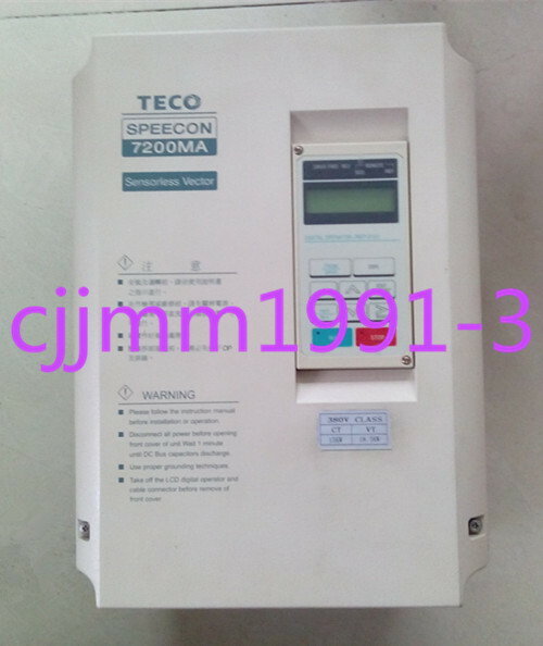 1PCS USED TECO 7200MA inverter JNTMBGBB0020AZ-U- 380V 15KW