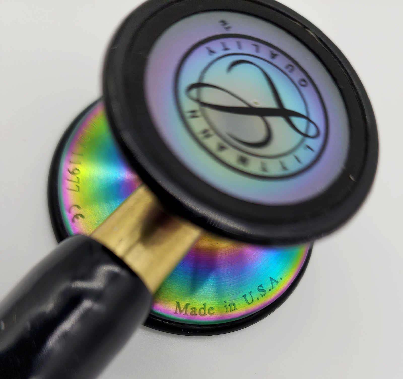 Authentic 3M Littmann Cardiology III Stethoscope – Rainbow Finish – Legacy Model