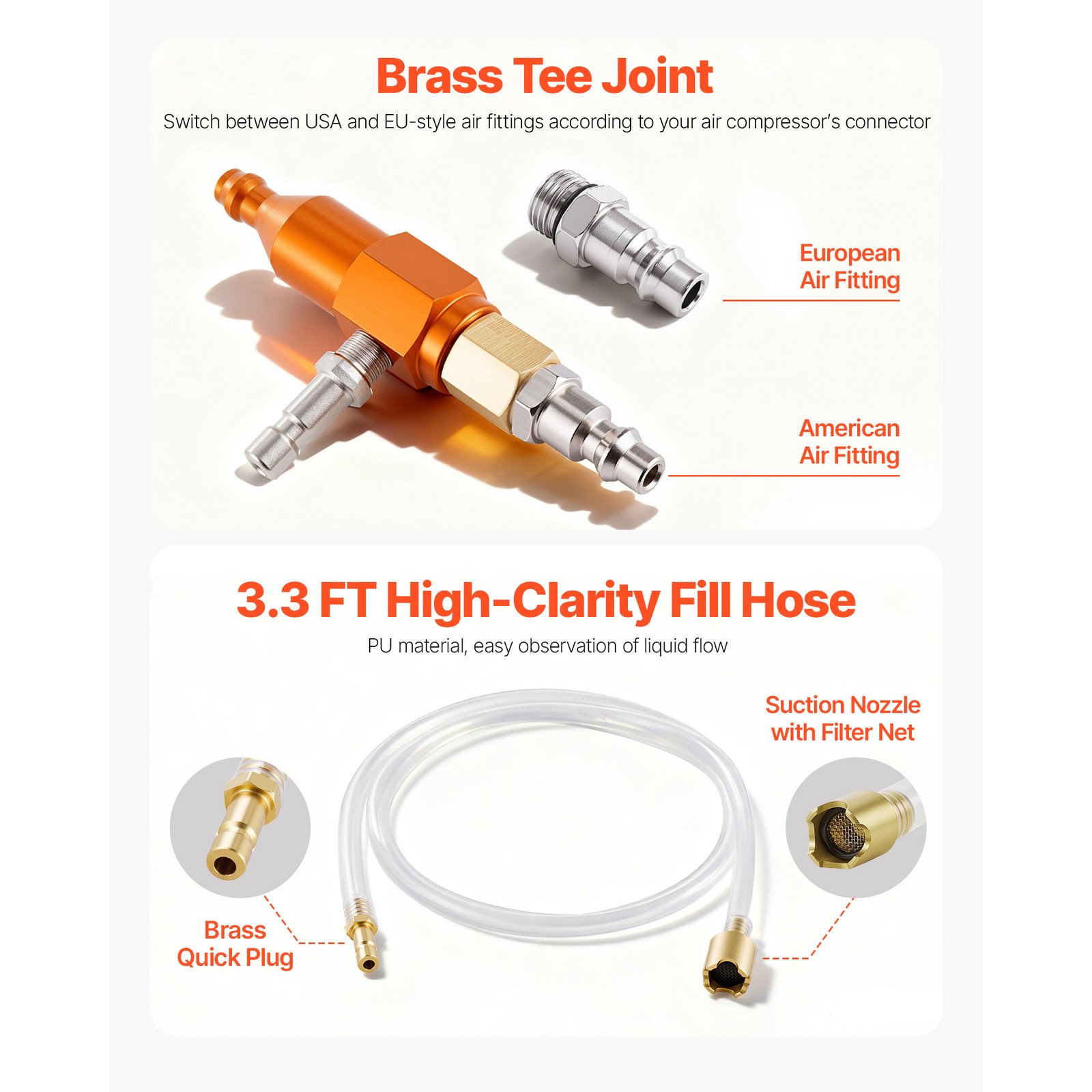 Uimoso Radiator Vacuum Refill Kit for Universal Car Cooling System Maintenance