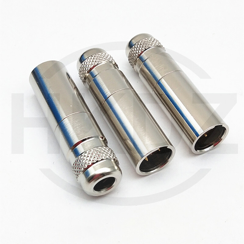 Mini XLR Connector 3 4 5 6 7 Pin Male Female Panel Plug Socket Microphone Audio