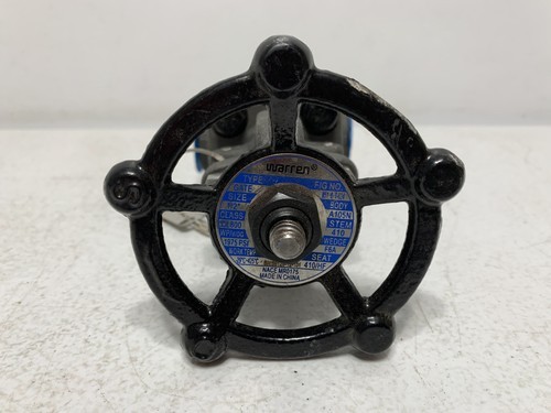 Warren 851-8-T-624 1/2″ Gate Valve CL800 A105N
