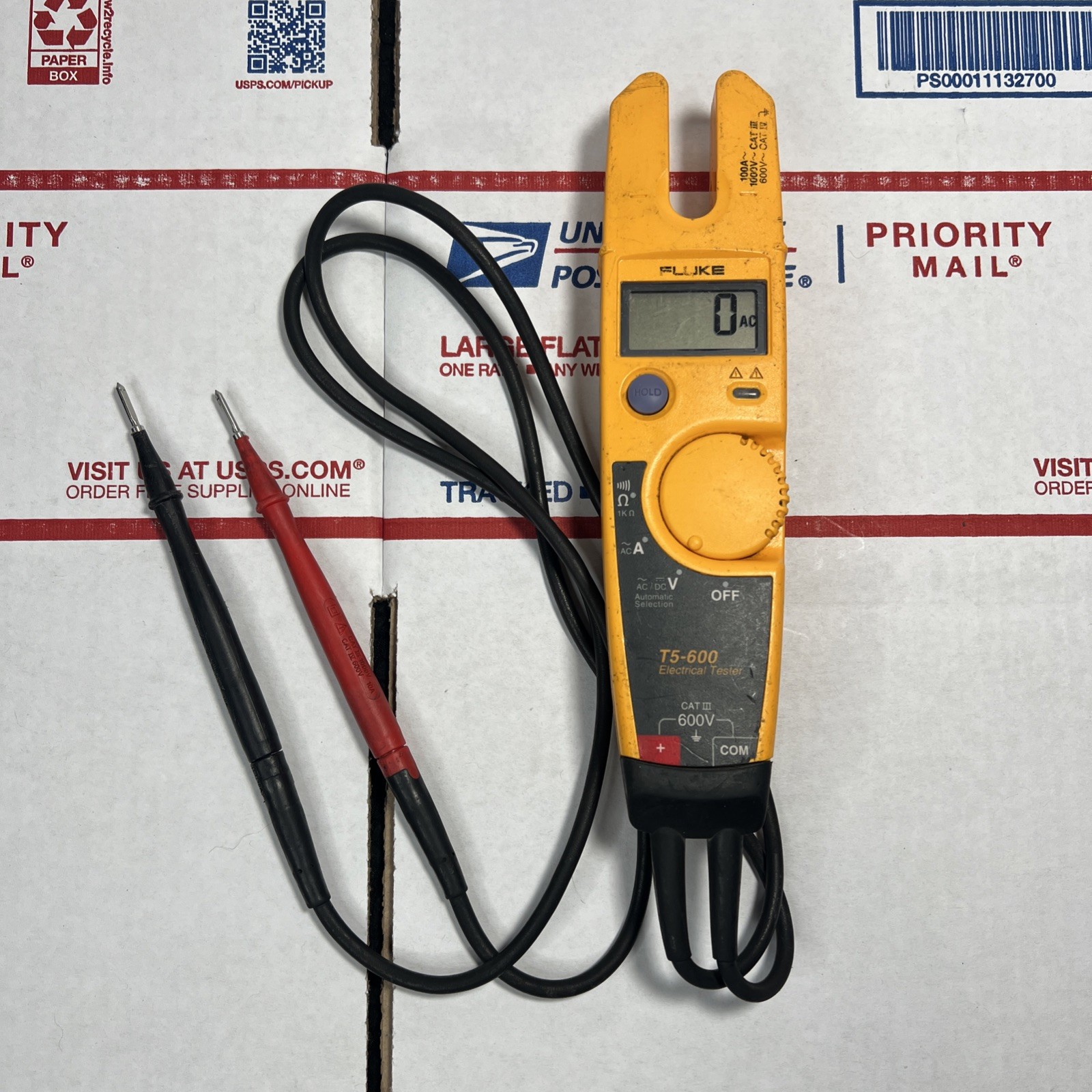 Fluke T5-600 Electrical Voltage Continuity & Current Tester – SAME DAY -WARRANTY