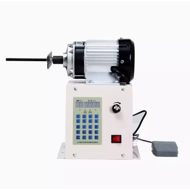 Wire Coil Winding Machine 0-999 Rings 800W Auto CNC Winding MachineThere’s video