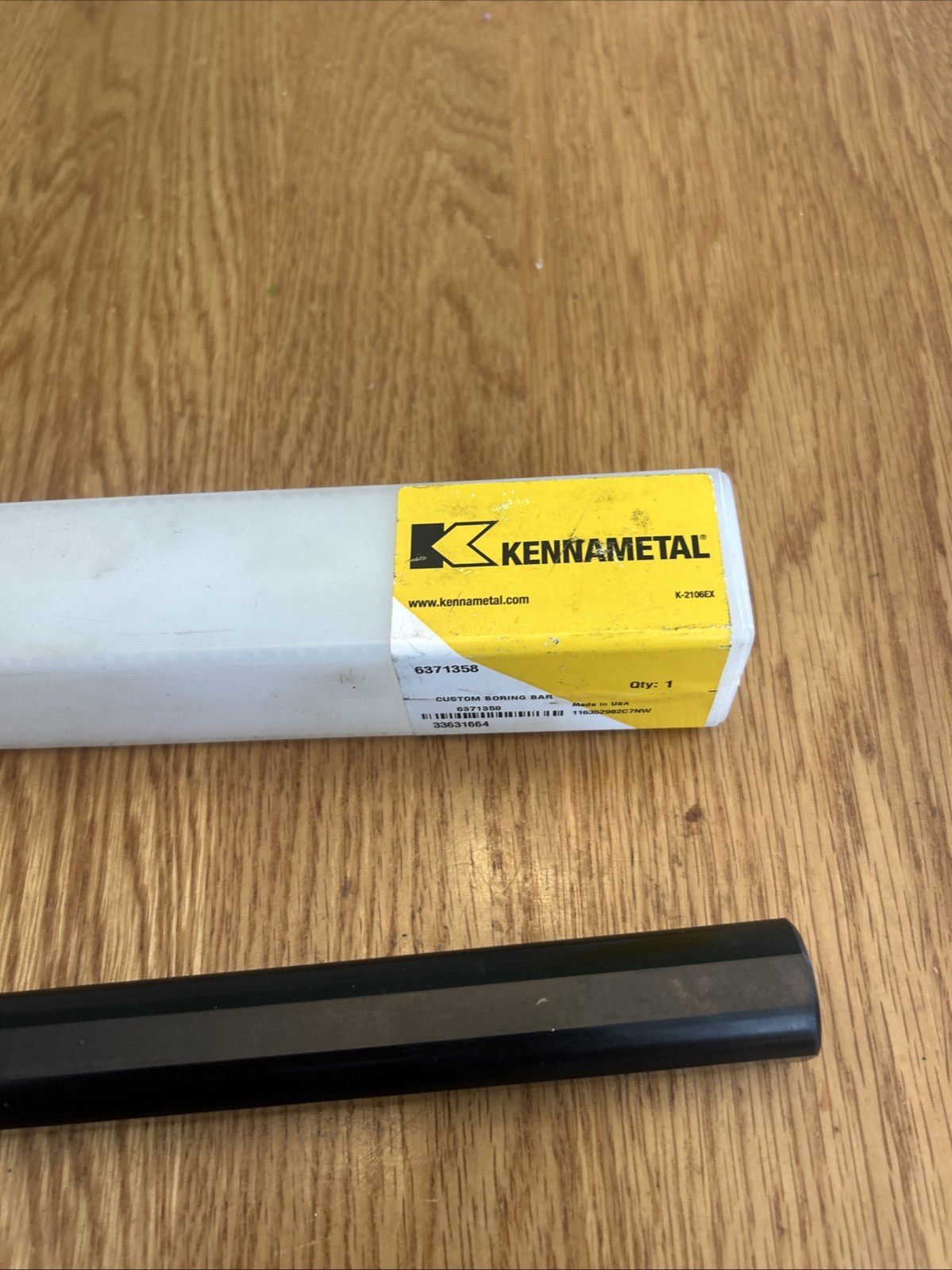 KENNAMETAL 6371358 NC7 Custom Boring Bar NEW