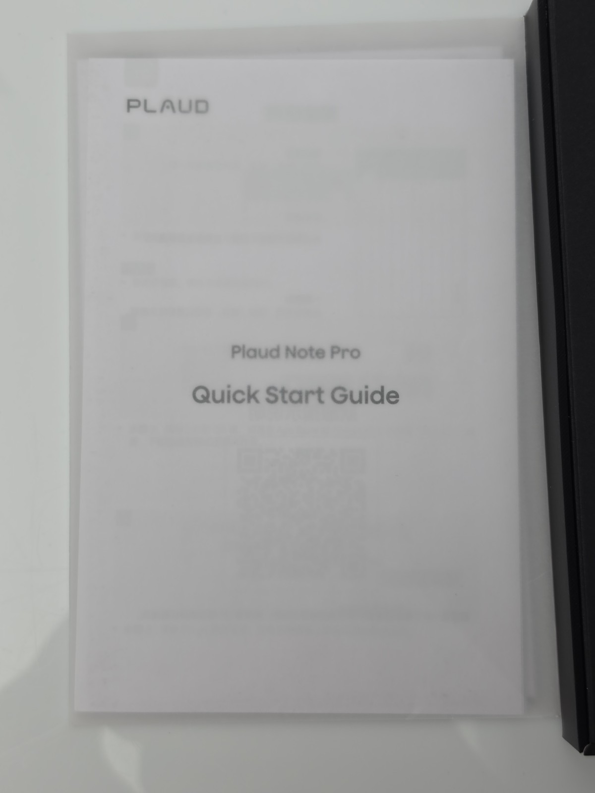 Plaud Note Pro AI Voice Recorder Note Taker PN0300 64GB Black