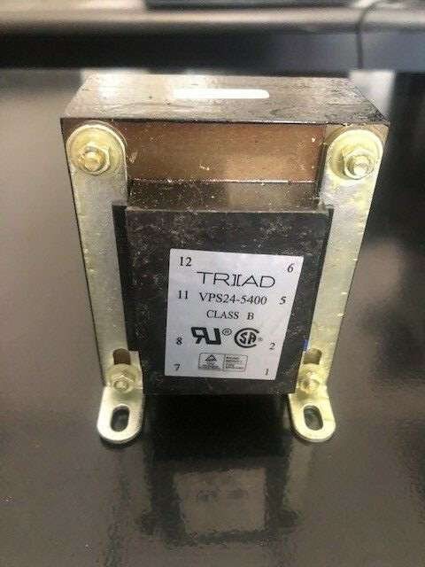 Chassis Mount Transformer VPS24-5400 World Series,Dual Bobbin, 115V, 230V 2x12v