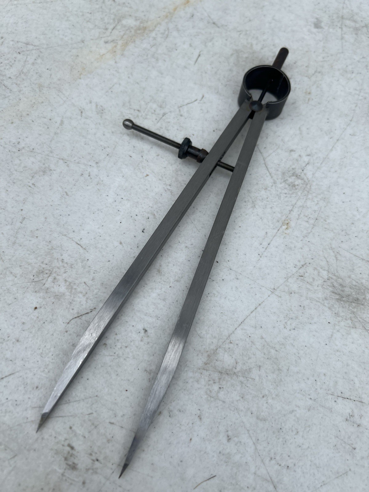 vintage ALVIN Germany Drafting Machinist 8″ Spring Calipers Dividers Carpenter