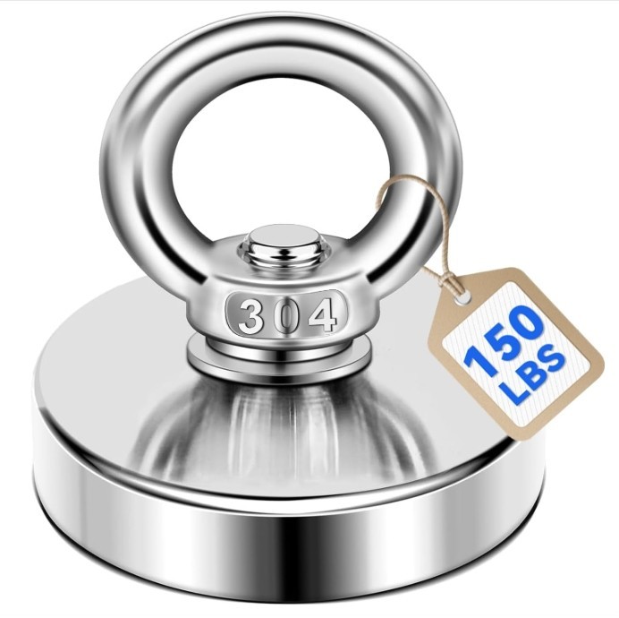 Fishing Magnets Super strong Rare Earth Neodymium Magnet set 150-1500 Lbs 1000Lb