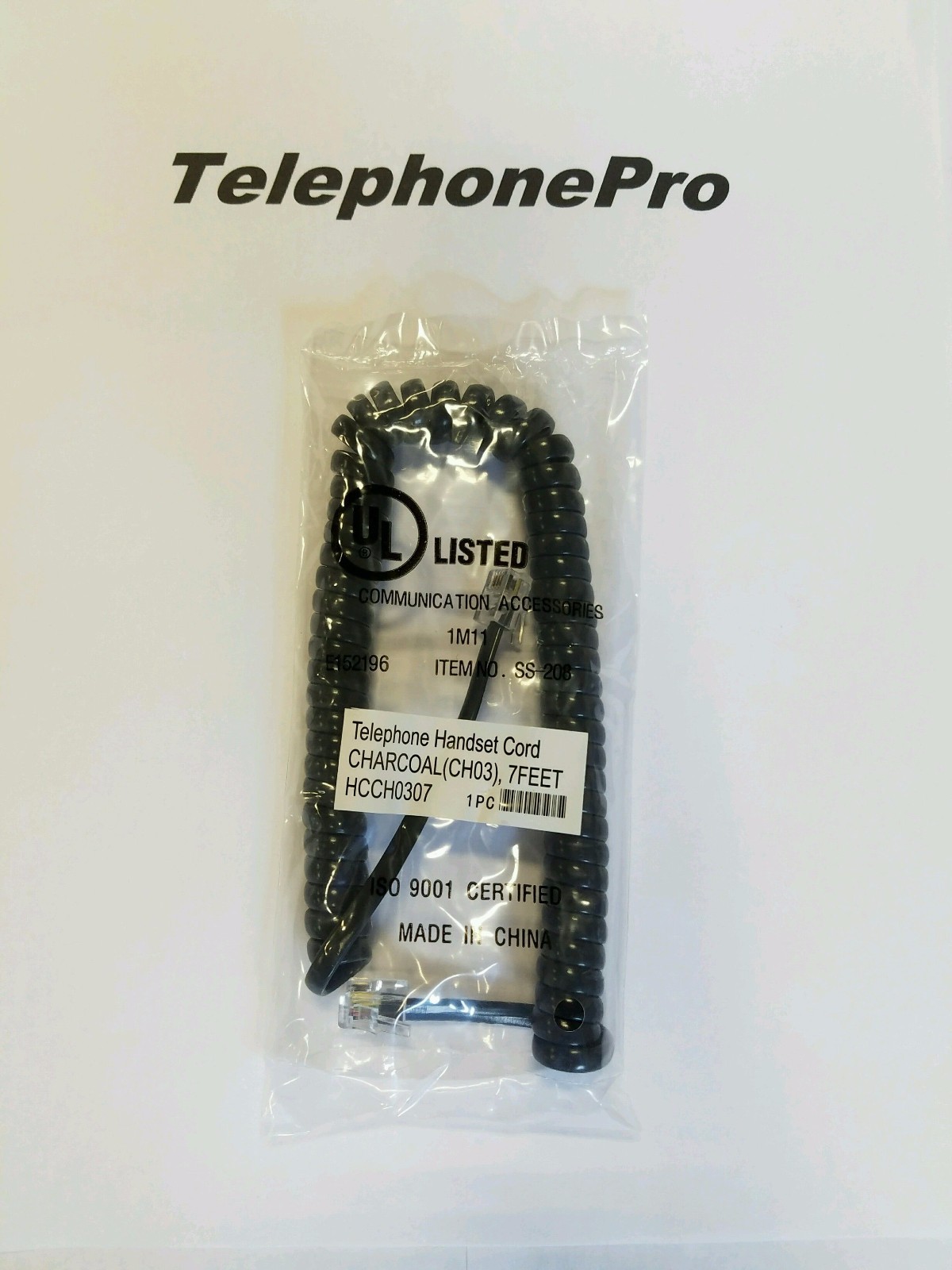 Avaya 7 Ft. Gray Handset Cord for Avaya IP/Digital Phones New