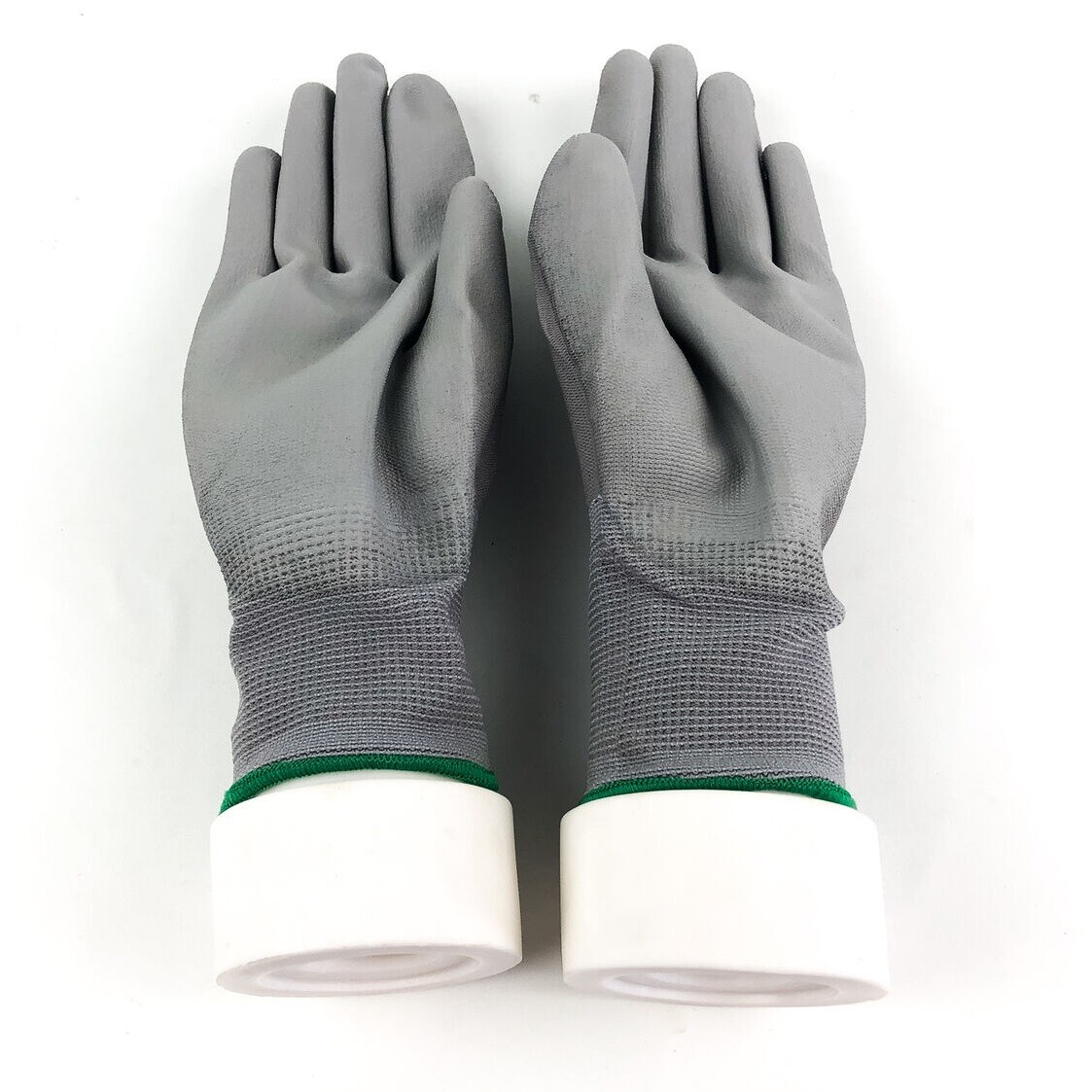 LIBERTY SP4639G P-GRIP WORK GLOVES GRAY PU POLYURETHANE PALM 144 PAIRS / 1 CASE
