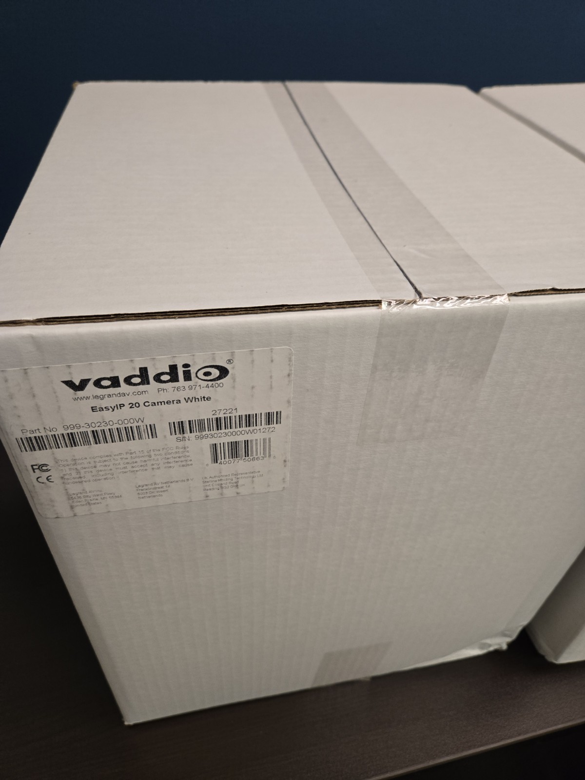 Vaddio EasyIP 20 White 999-30230-000W