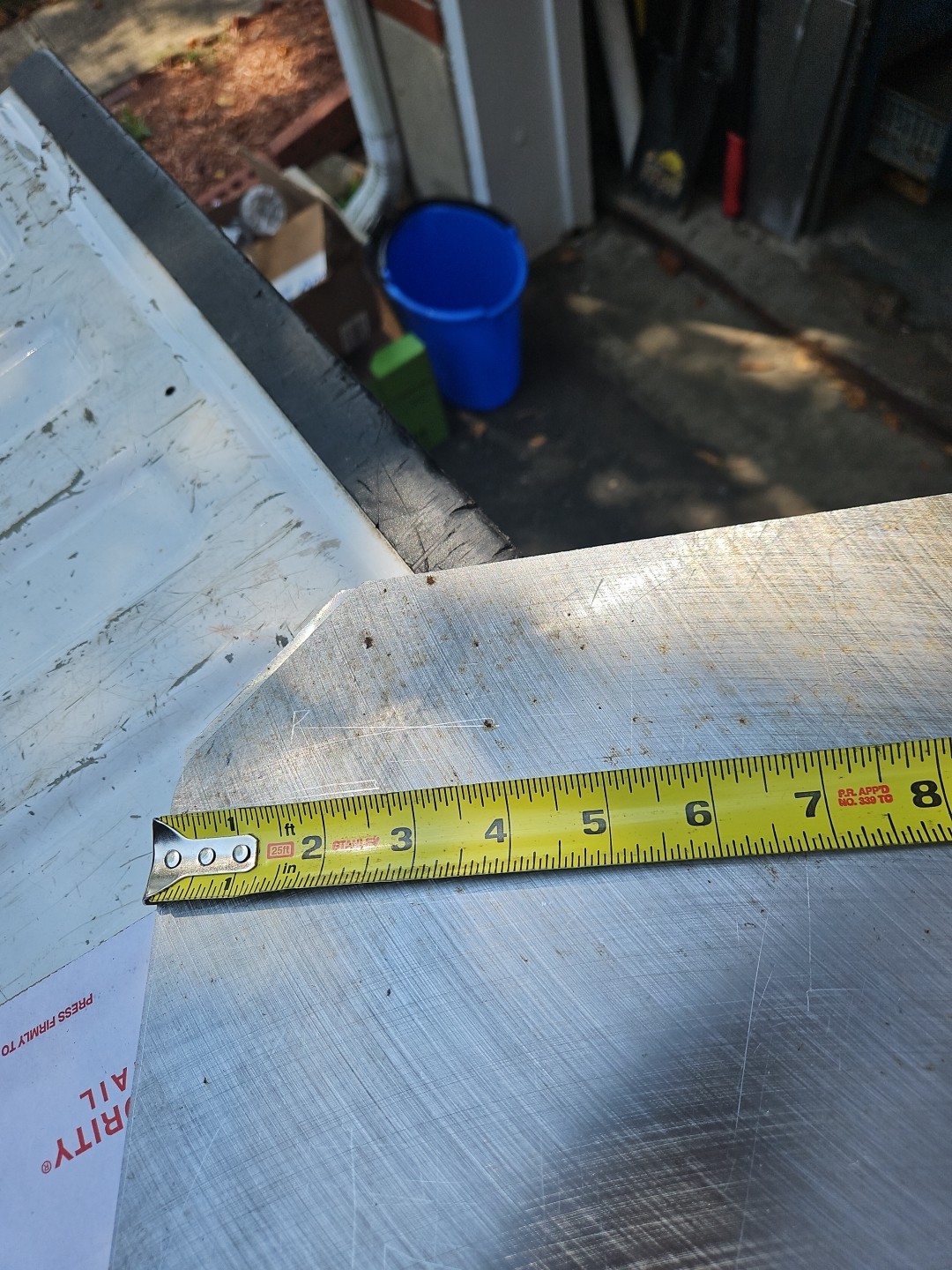 A572 Grade 50 Blanchard Ground Steel Plate 19-5/8″Long X 12″ Wide .626″ Thick