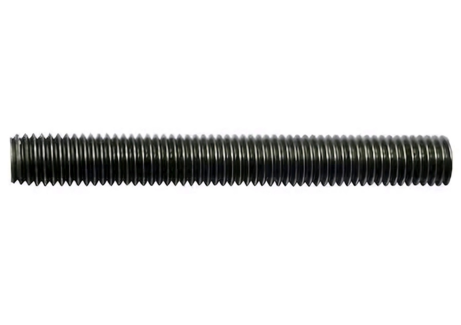 Fully Threaded Rod, 1″-14, 20″, Steel, Grade B7, Black Oxide Finish,