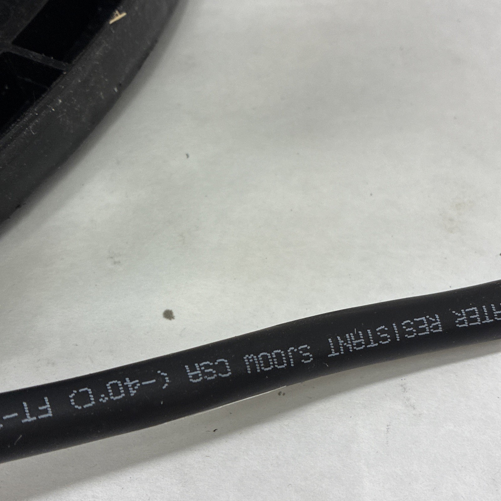 Carol 12/2C Carolprene Water Resistant SJOOW Cable Cord Black