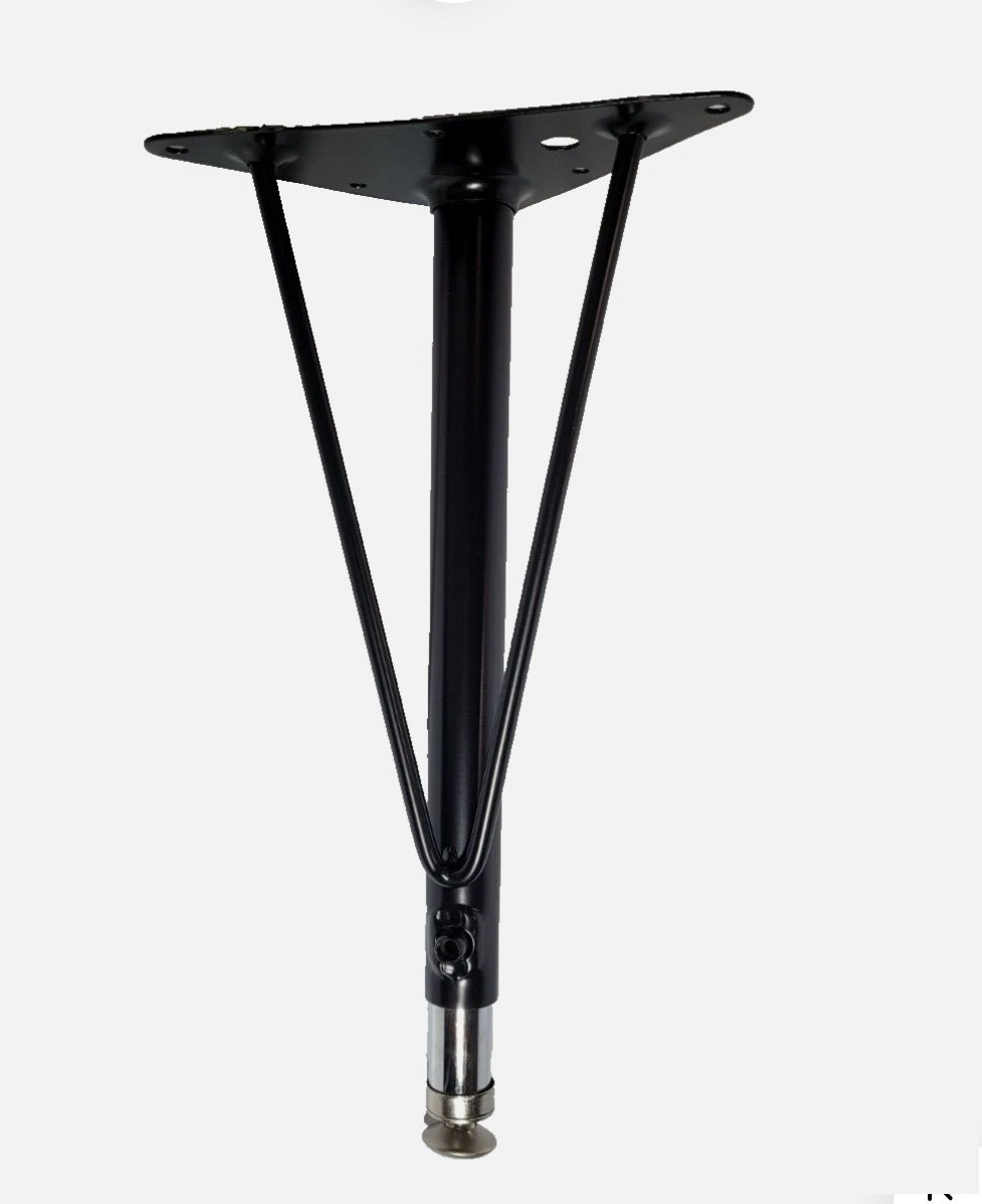Tapered Metal Table Legs XU-LEG-SHORT-GG Set of 4 #9377