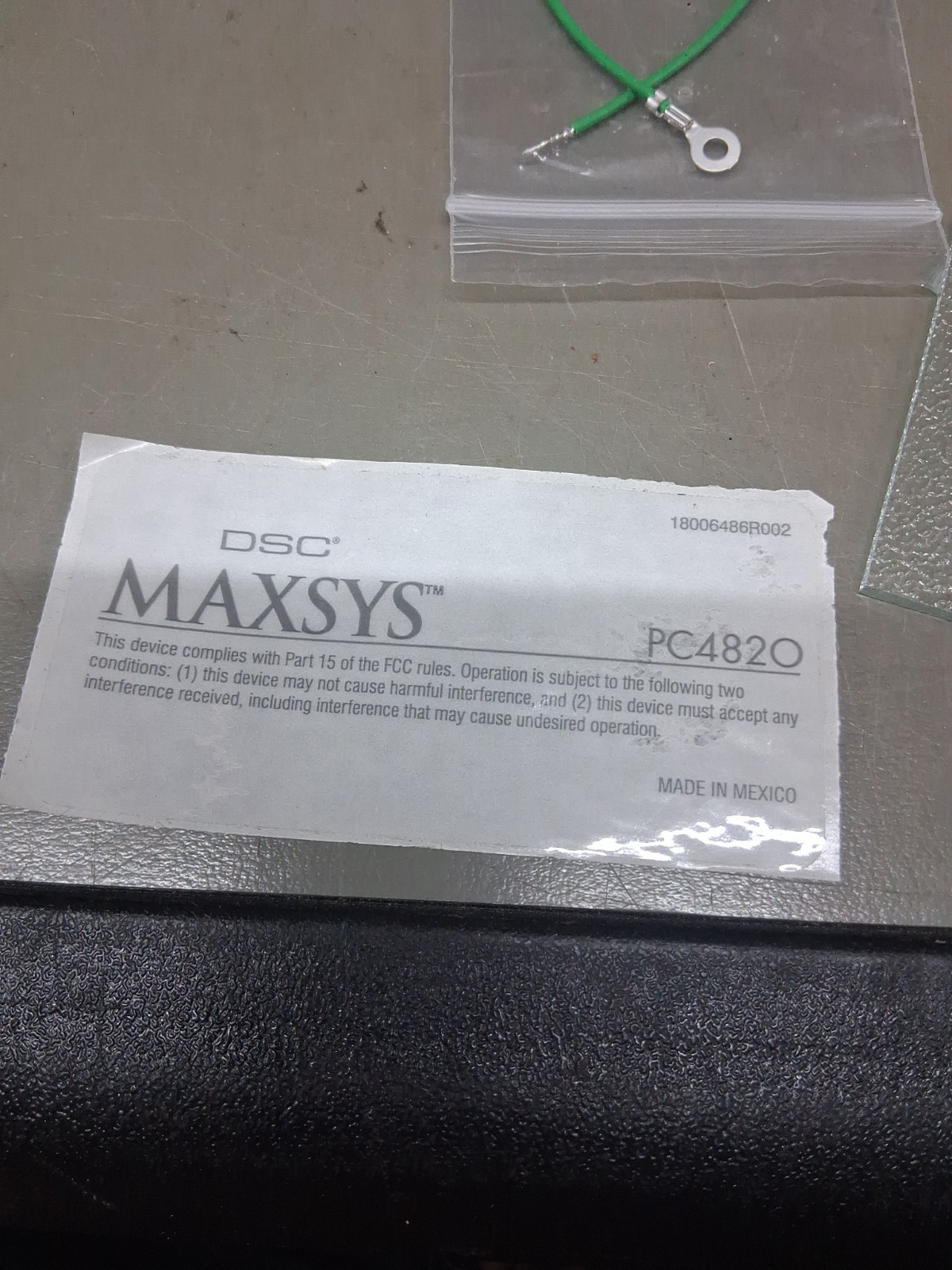 DSC MAXSYS PC4820 v 1.41 Data Interface Module Panel